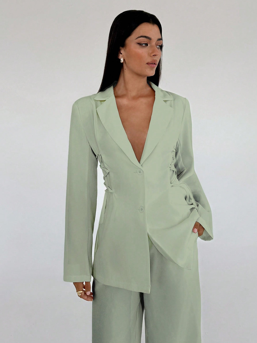 Sacou SHEIN, verde