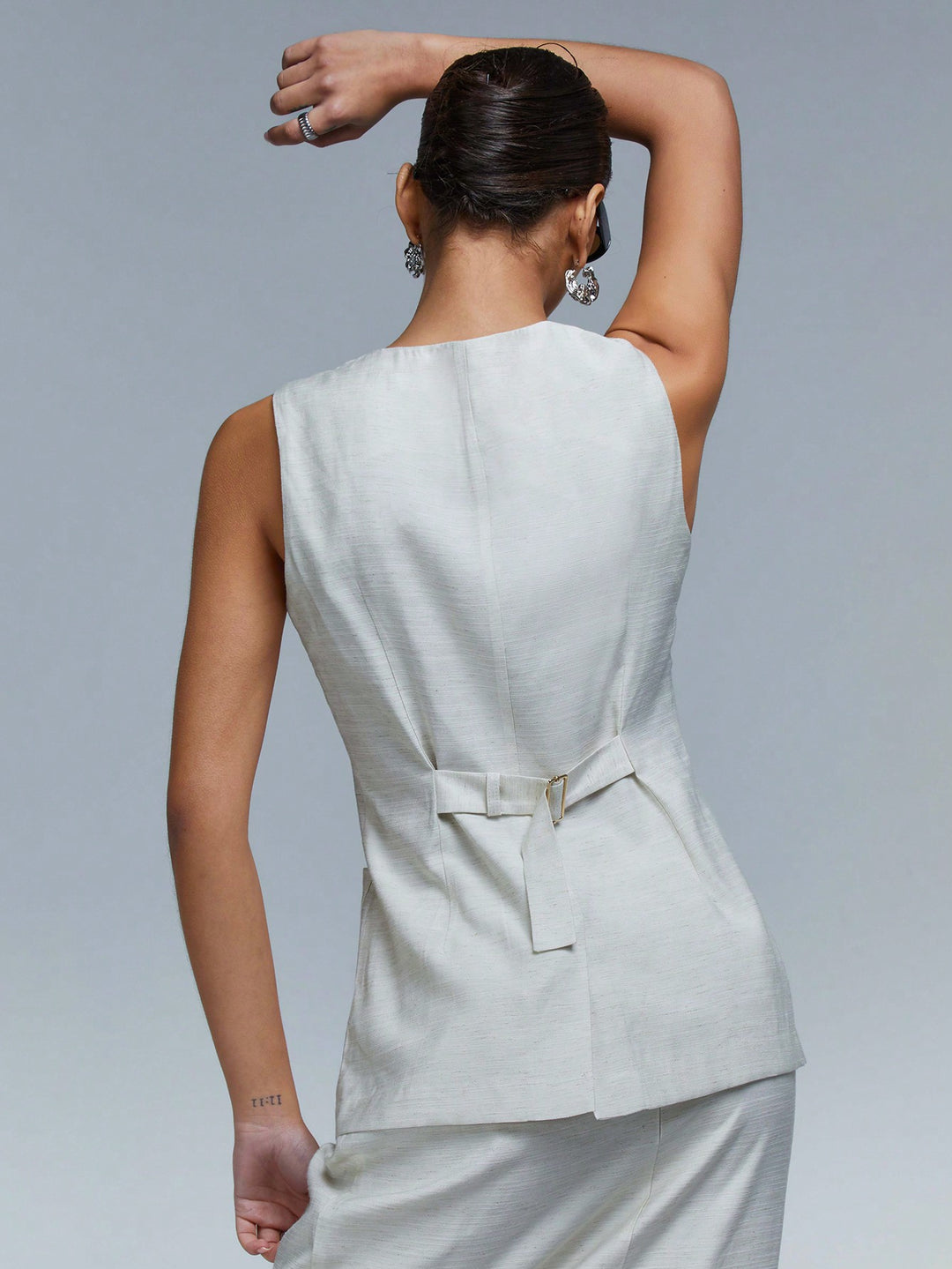 Top SHEIN, portocaliu