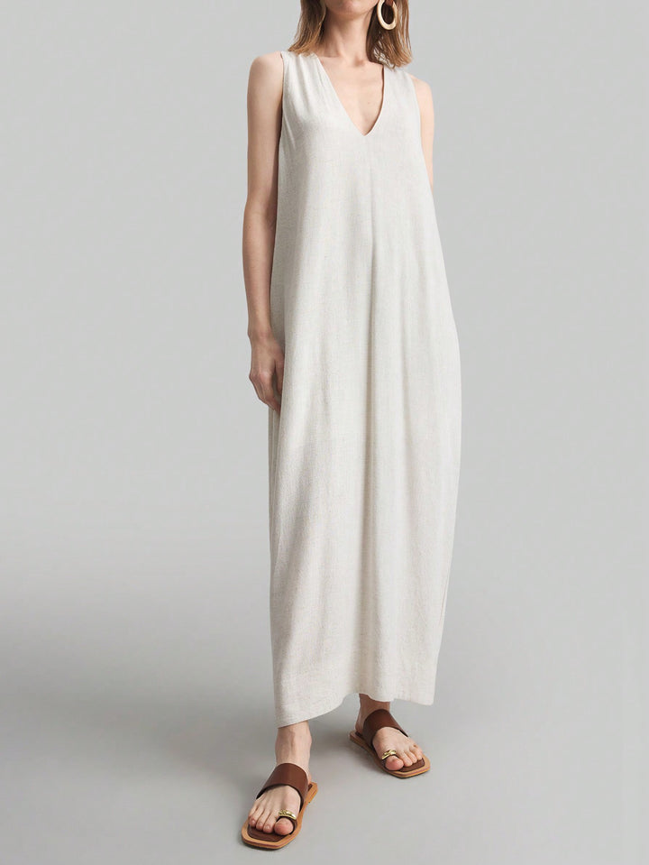 Rochie maxi SHEIN, bej