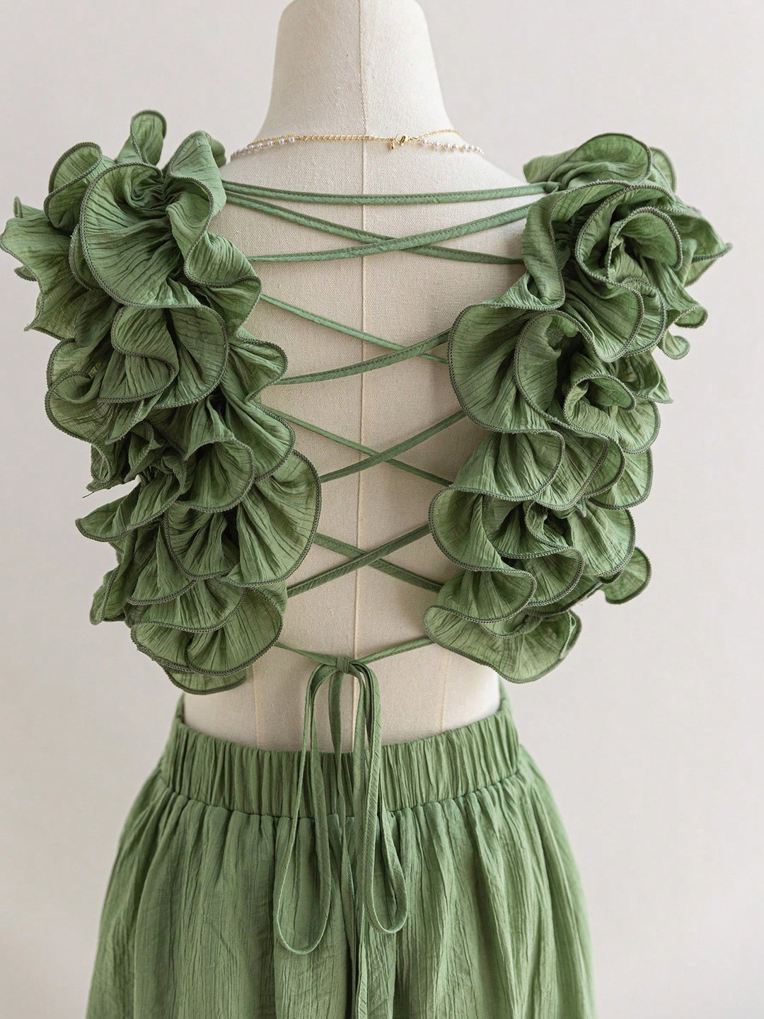 Rochie mini SHEIN, verde
