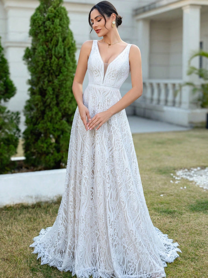 Rochie de mireasă SHEIN, alb