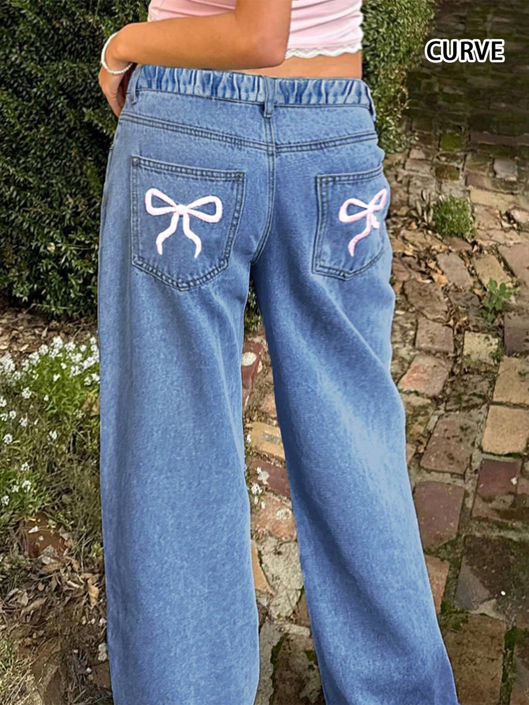 Jeans SHEIN, albastru