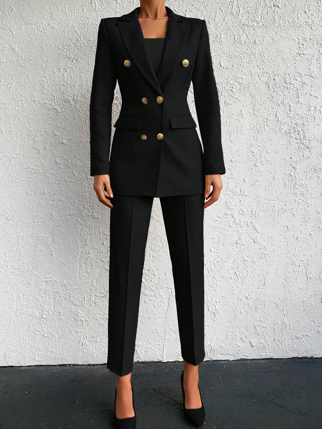 Costum SHEIN, negru