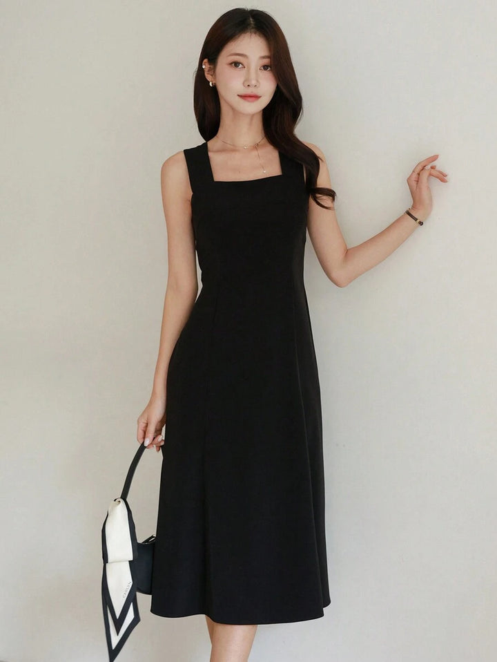 Rochie midi SHEIN, negru