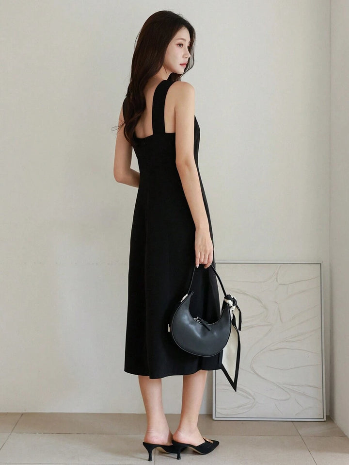 Rochie midi SHEIN, negru