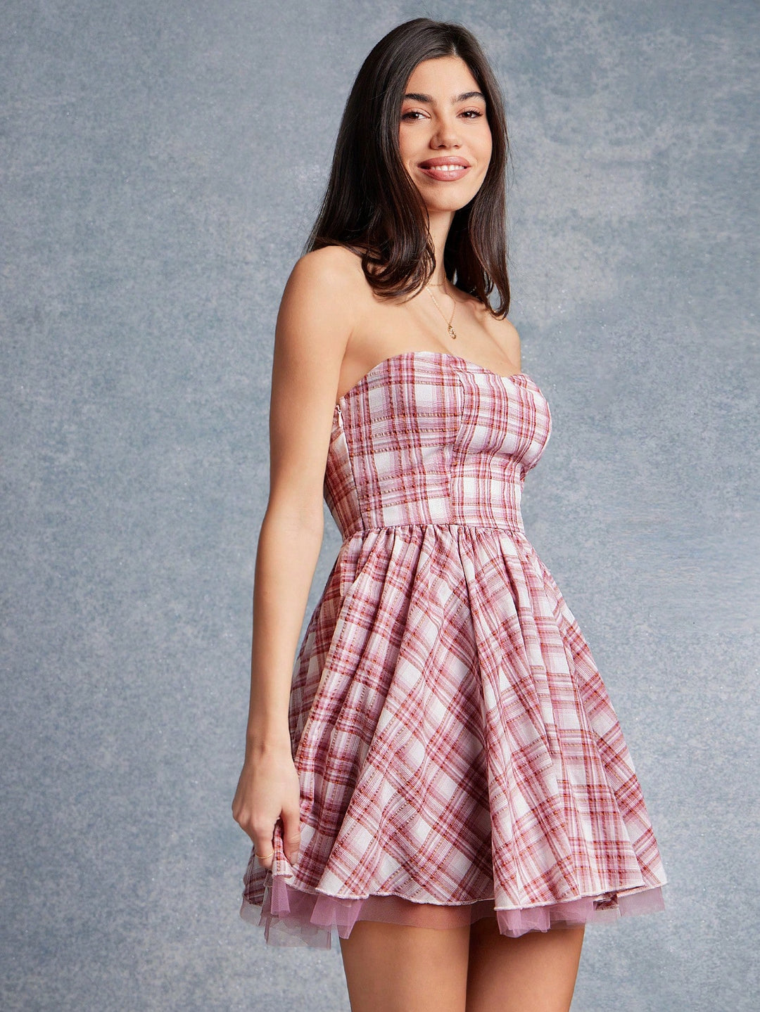 Rochie mini SHEIN, roz