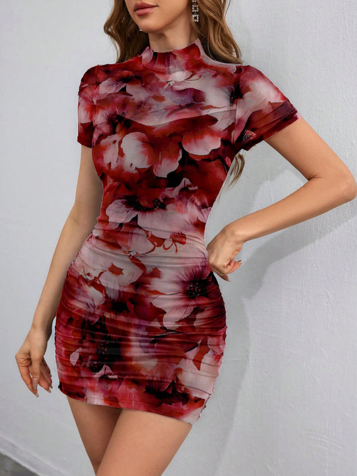 Rochie mini SHEIN, vișiniu