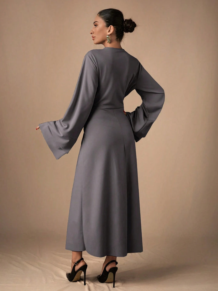 Rochie midi Shein, gri