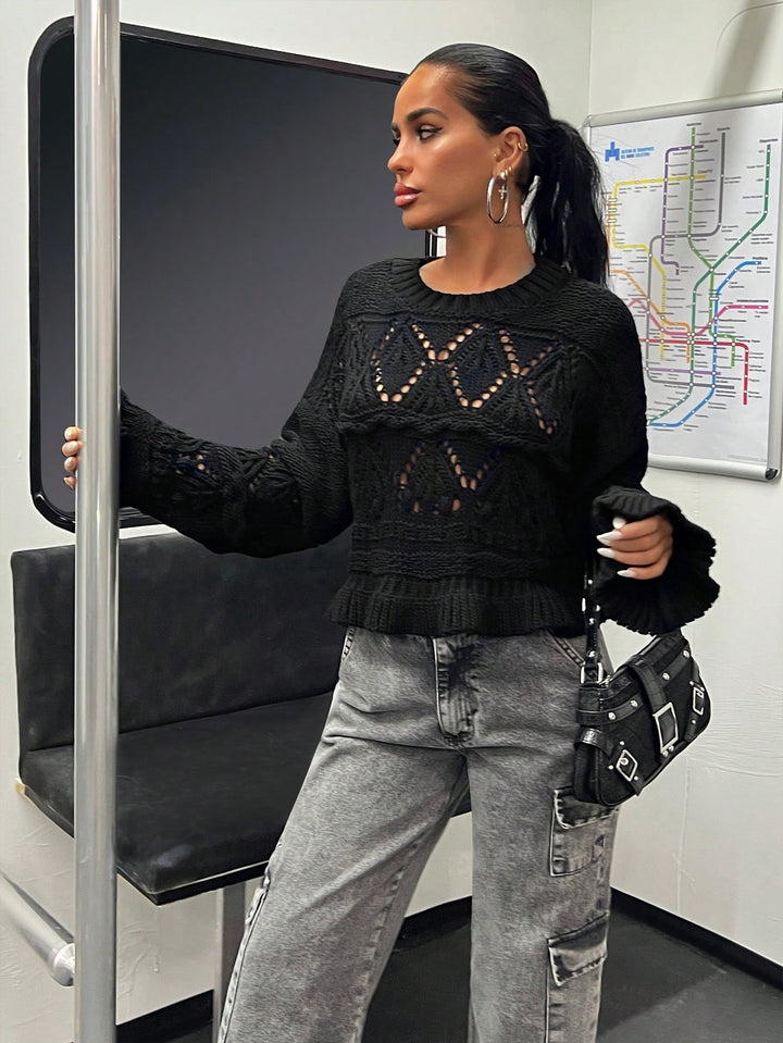 Pulover SHEIN, negru