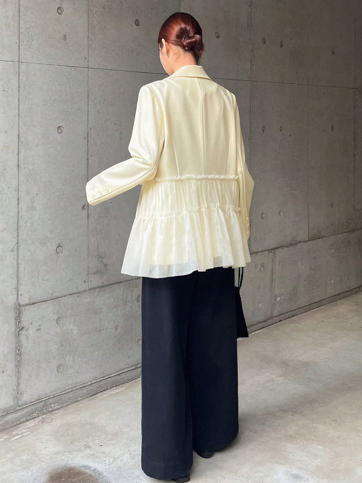 Sacou Friful by Shein, crem