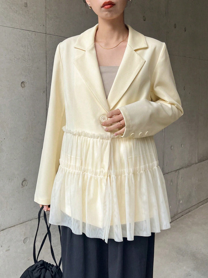 Sacou Friful by Shein, crem