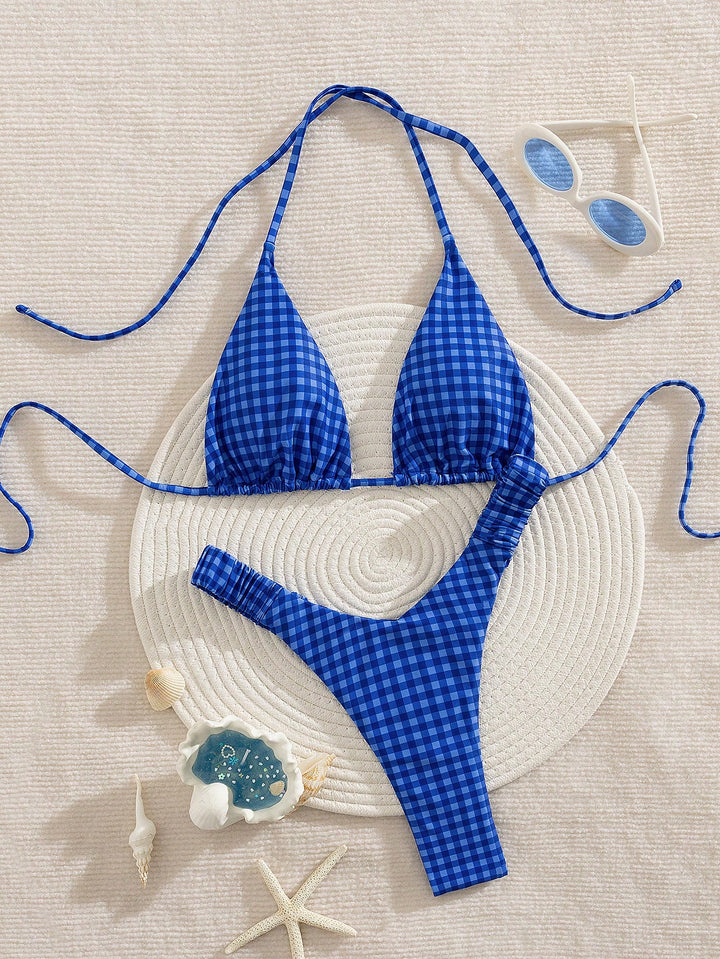 Shein bikinifelsők és -alsók, kék