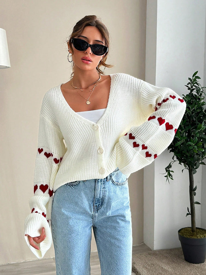 Cardigan SHEIN, alb