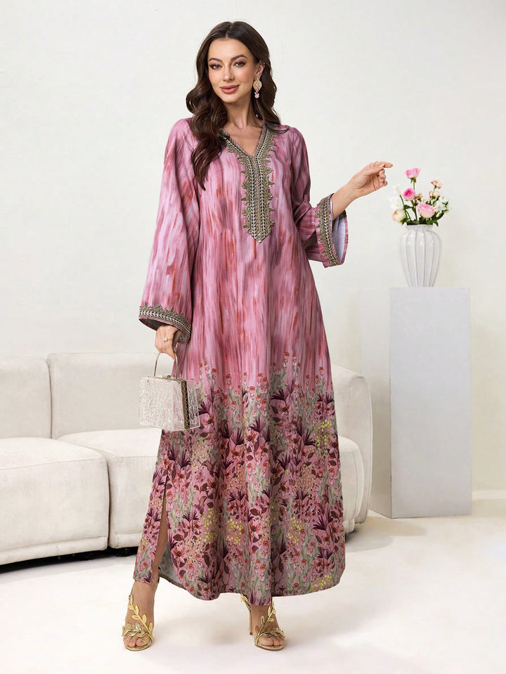 Rochie maxi SHEIN, roz