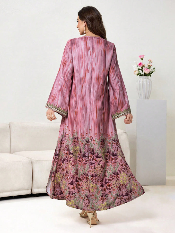 Rochie maxi SHEIN, roz