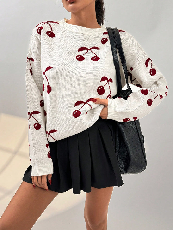 Pulover SHEIN, crem
