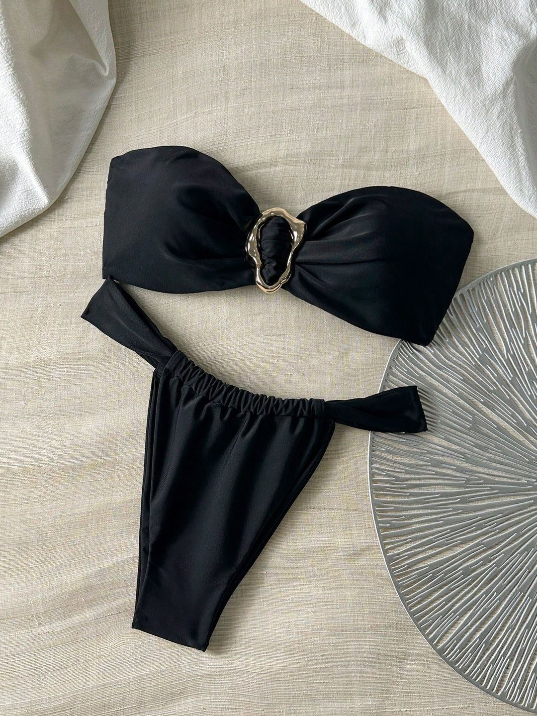 Set bikini SHEIN, negru