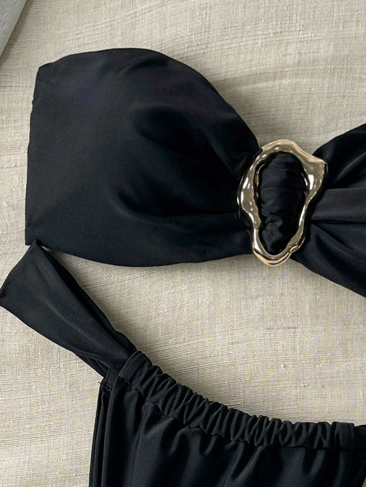 Set bikini SHEIN, negru