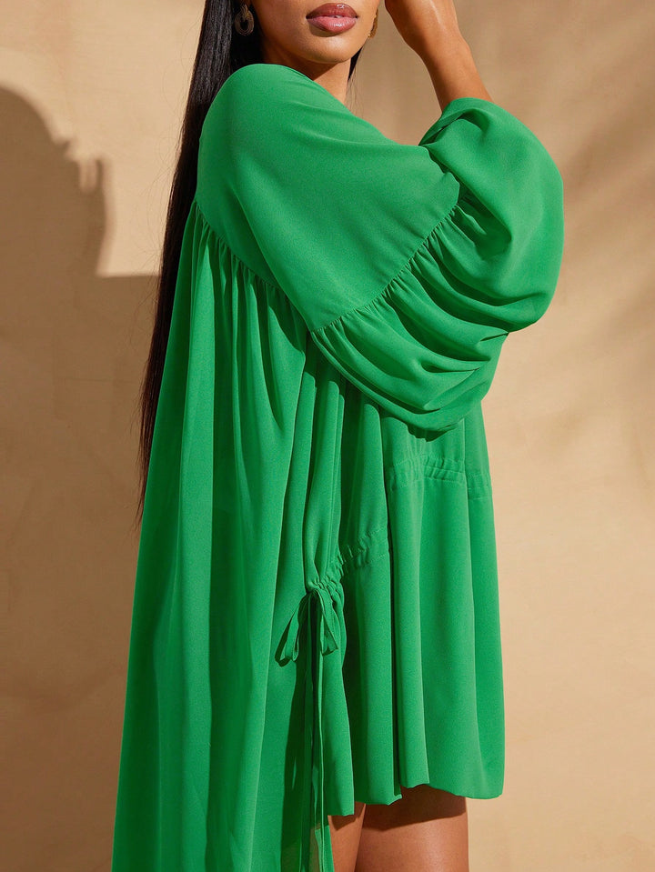 Rochie mini SHEIN, verde
