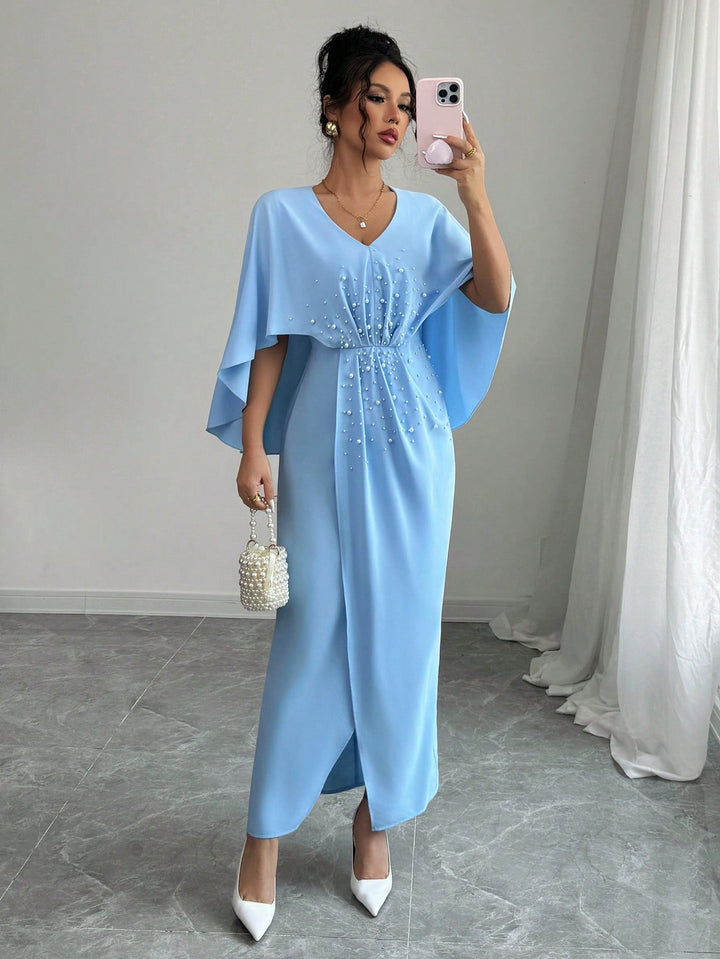 Rochie maxi SHEIN, albastru