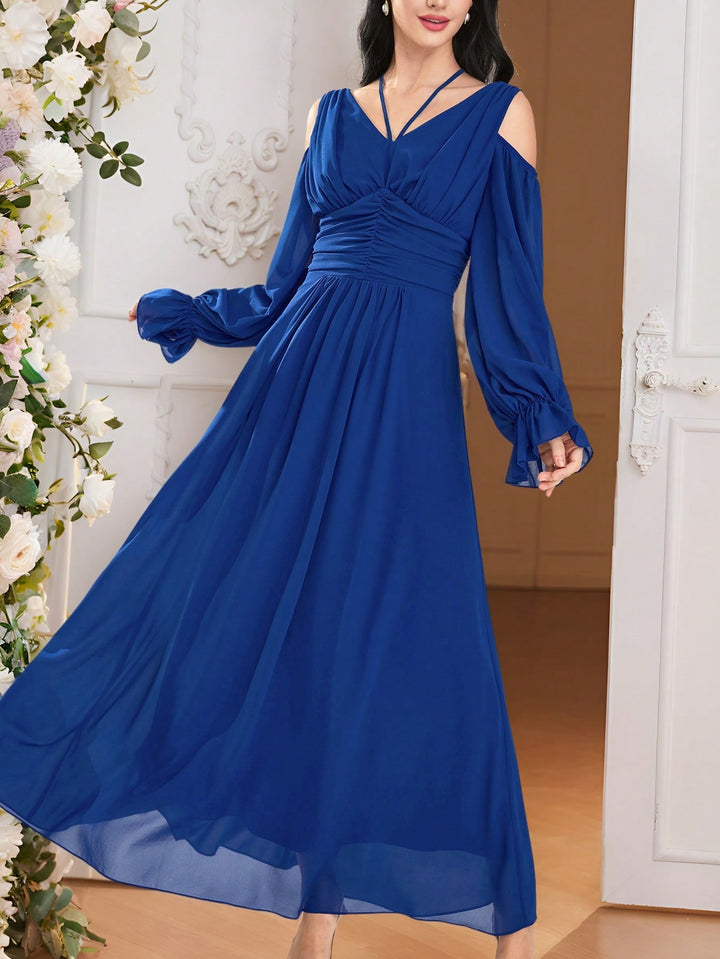 Rochie maxi SHEIN, albastru
