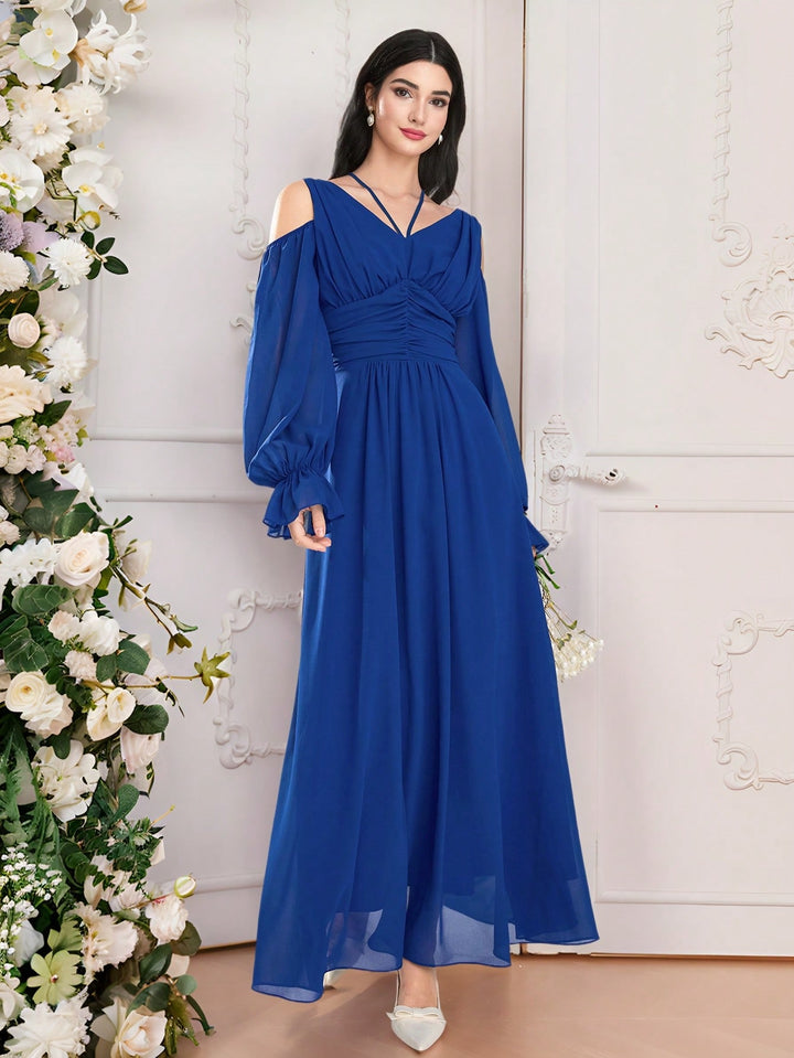 Rochie maxi SHEIN, albastru