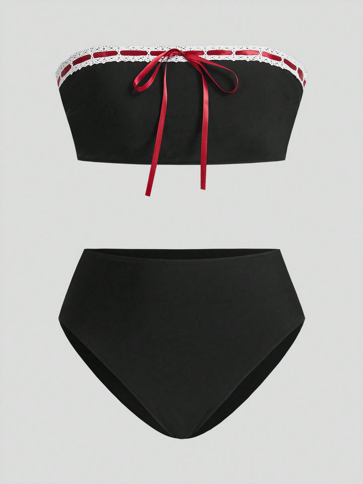 Costum de baie SHEIN, negru
