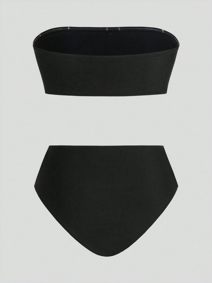 Costum de baie SHEIN, negru