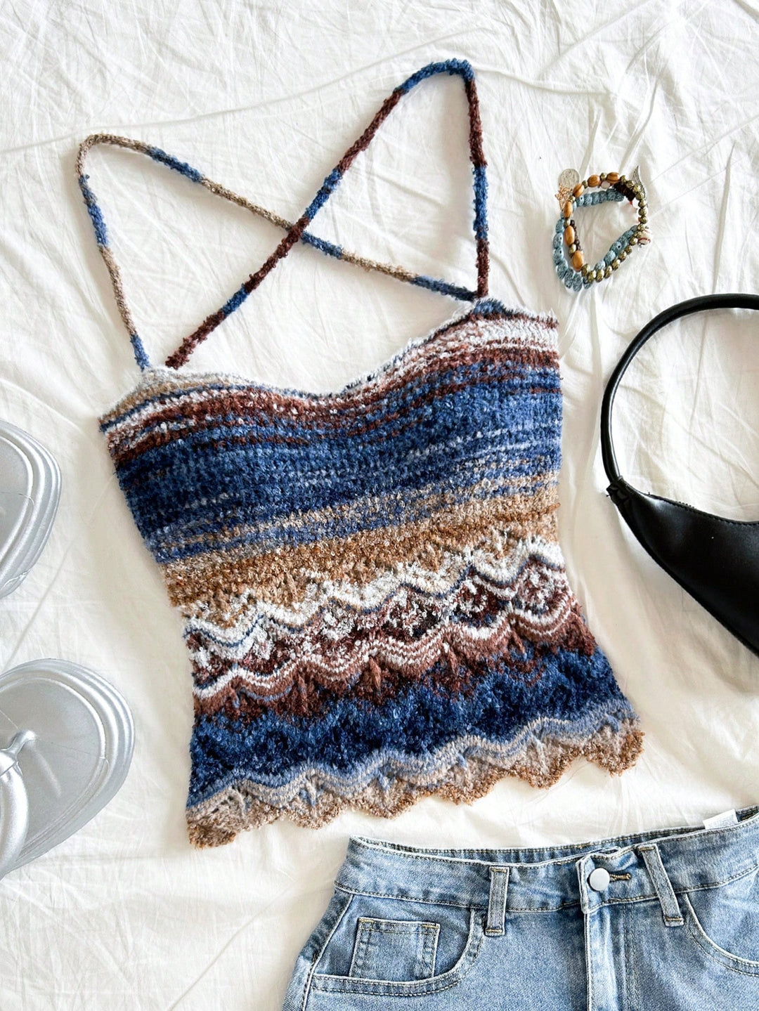 Maiou tricotat SHEIN, mix culori
