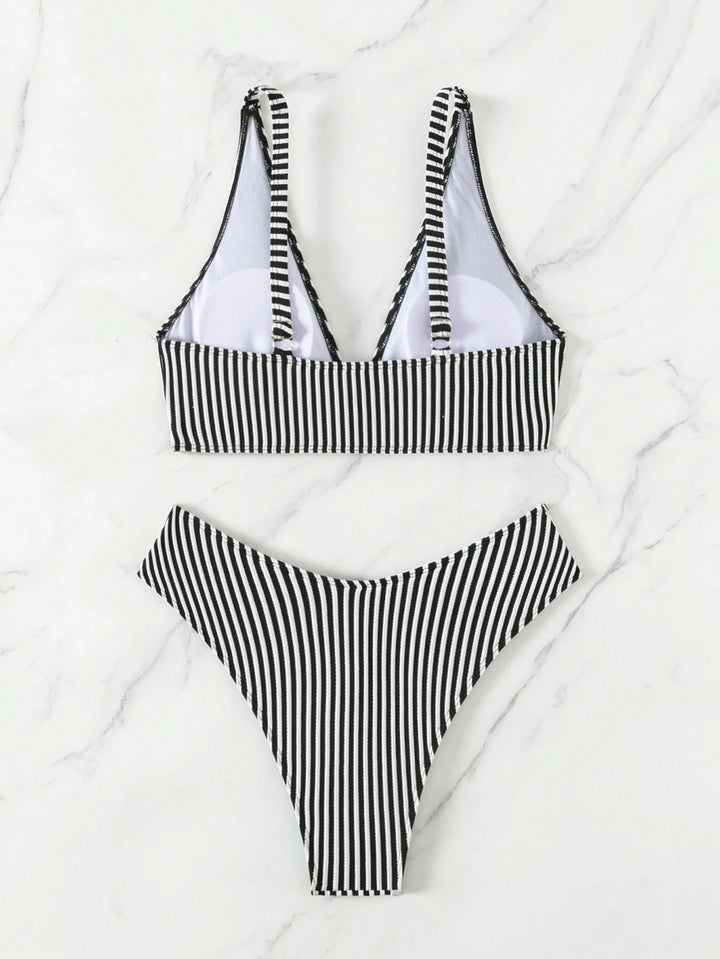 Costum de baie SHEIN, mix culori