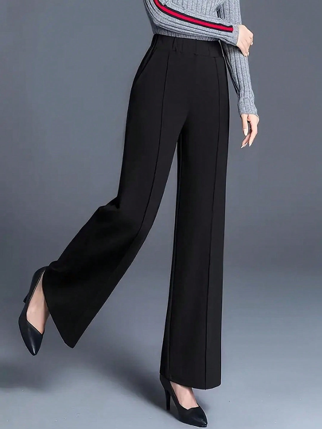 Pantaloni SHEIN, negru