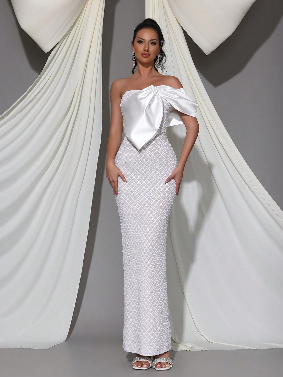 Rochie SHEIN, alb