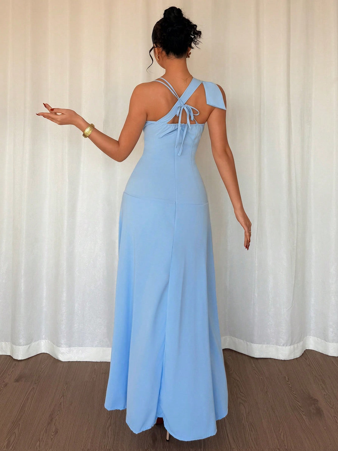 Rochie maxi SHEIN, albastru