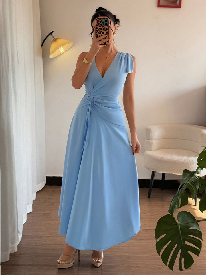 Rochie maxi SHEIN, albastru