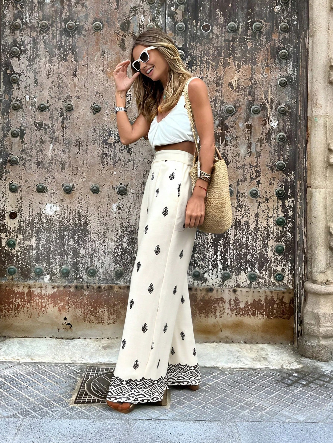 Pantaloni SHEIN, bej
