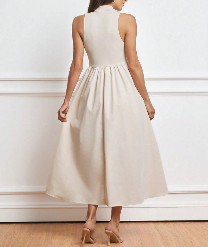 SHEIN maxi ruha, bézs
