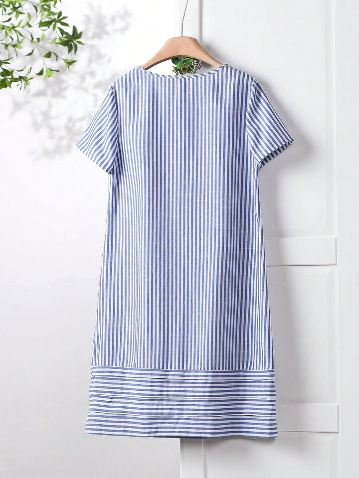Rochie midi SHEIN, albastru