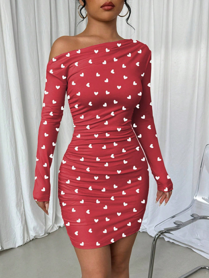Rochie mini SHEIN, roșu
