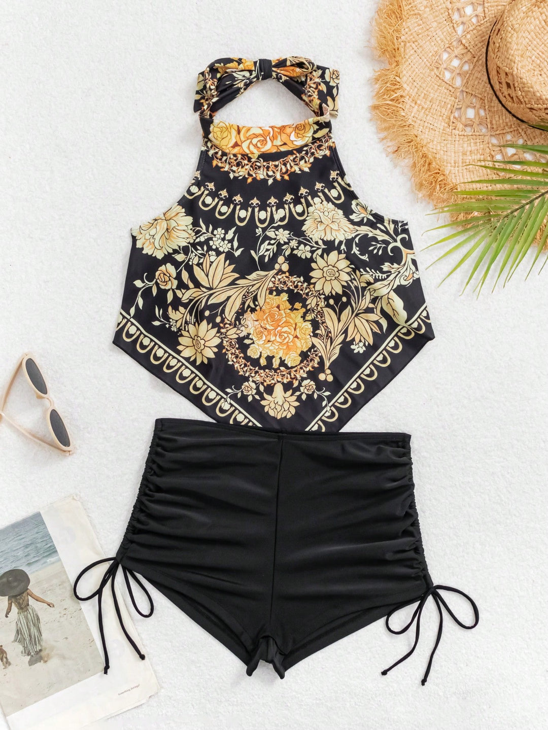 Costum de baie SHEIN, negru