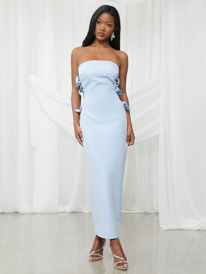 Rochie maxi SHEIN, albastru