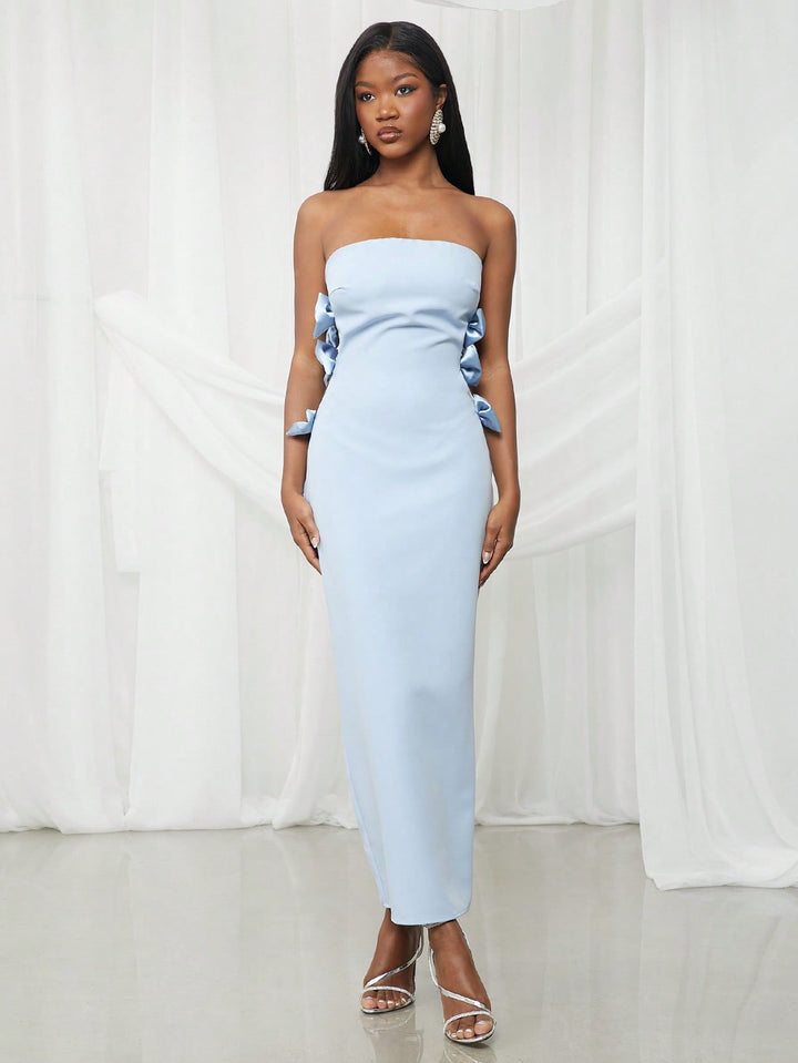 Rochie maxi SHEIN, albastru