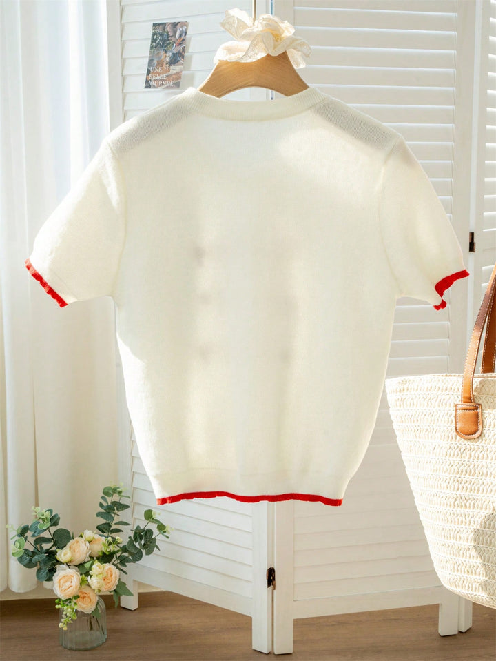 Tricou SHEIN, portocaliu