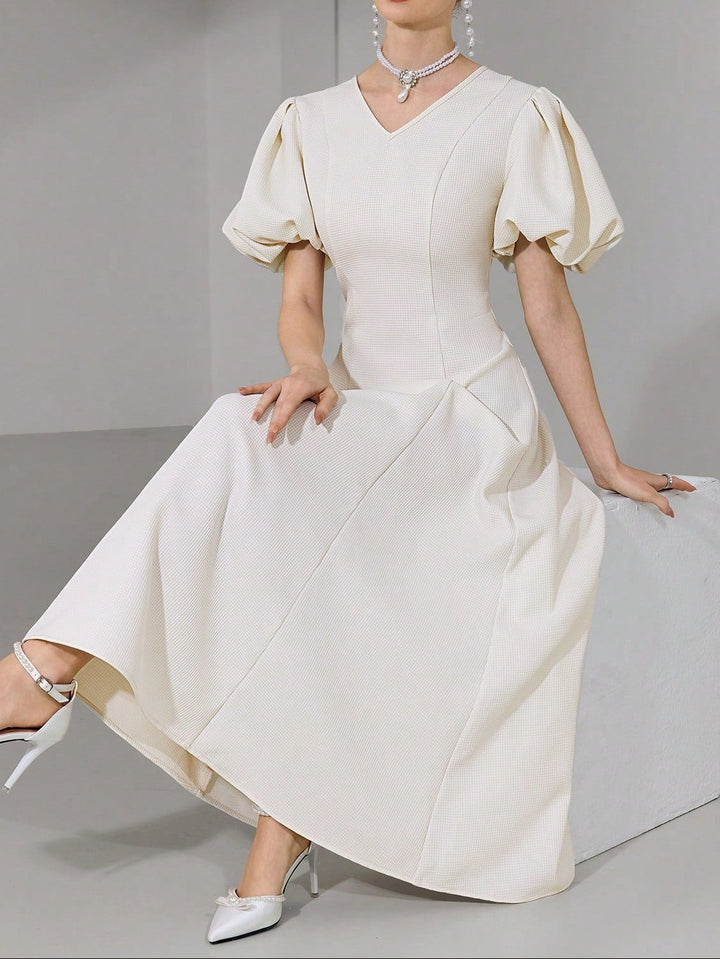 Rochie maxi Shein, alb