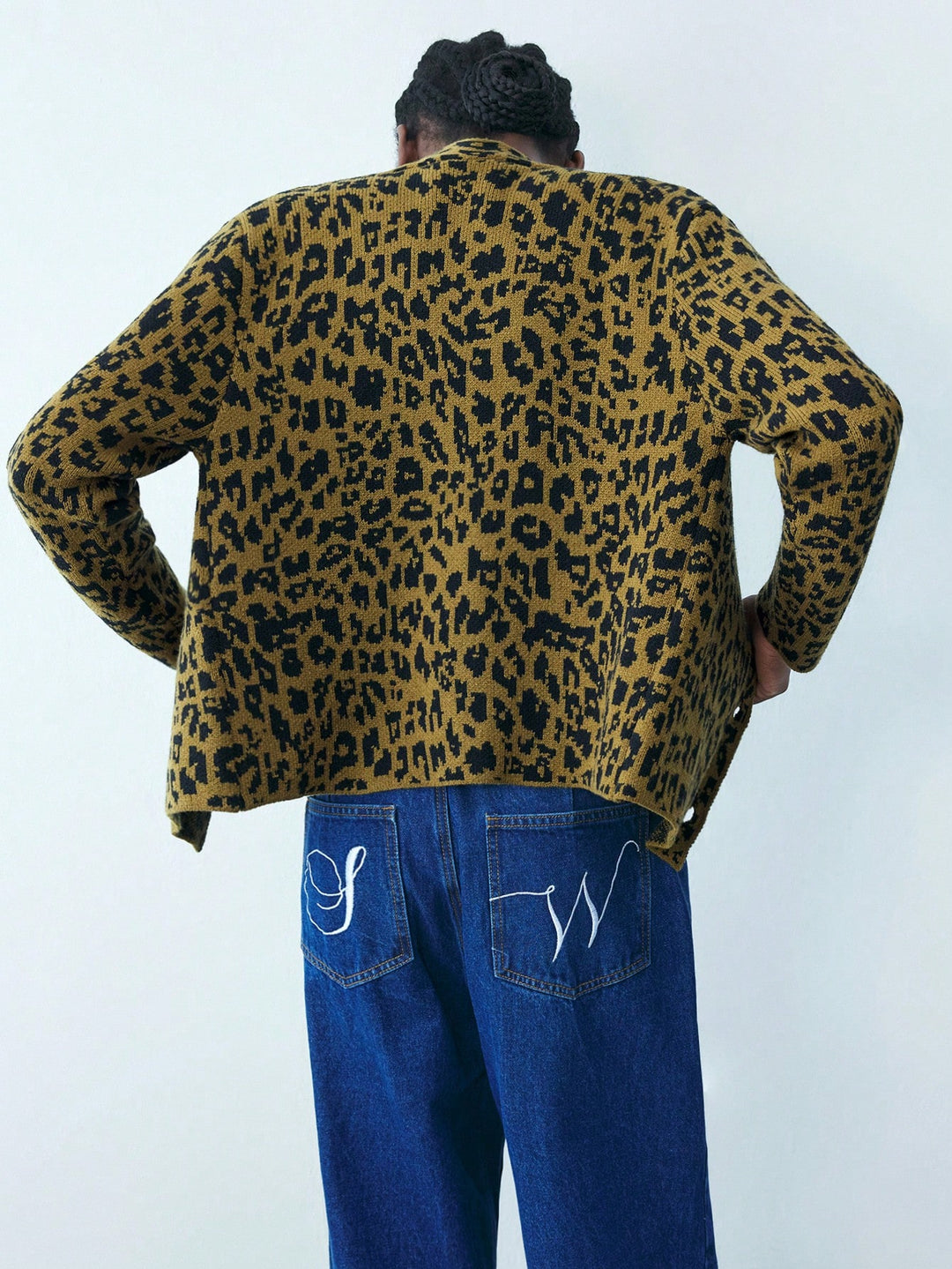 Cardigan SHEIN, kaki