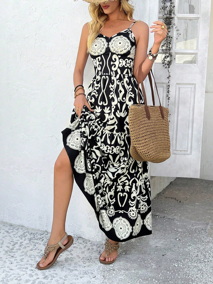 Rochie maxi SHEIN, negru