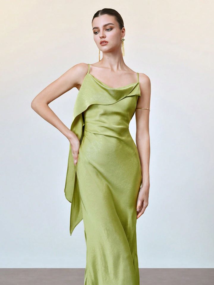Rochie maxi SHEIN, verde