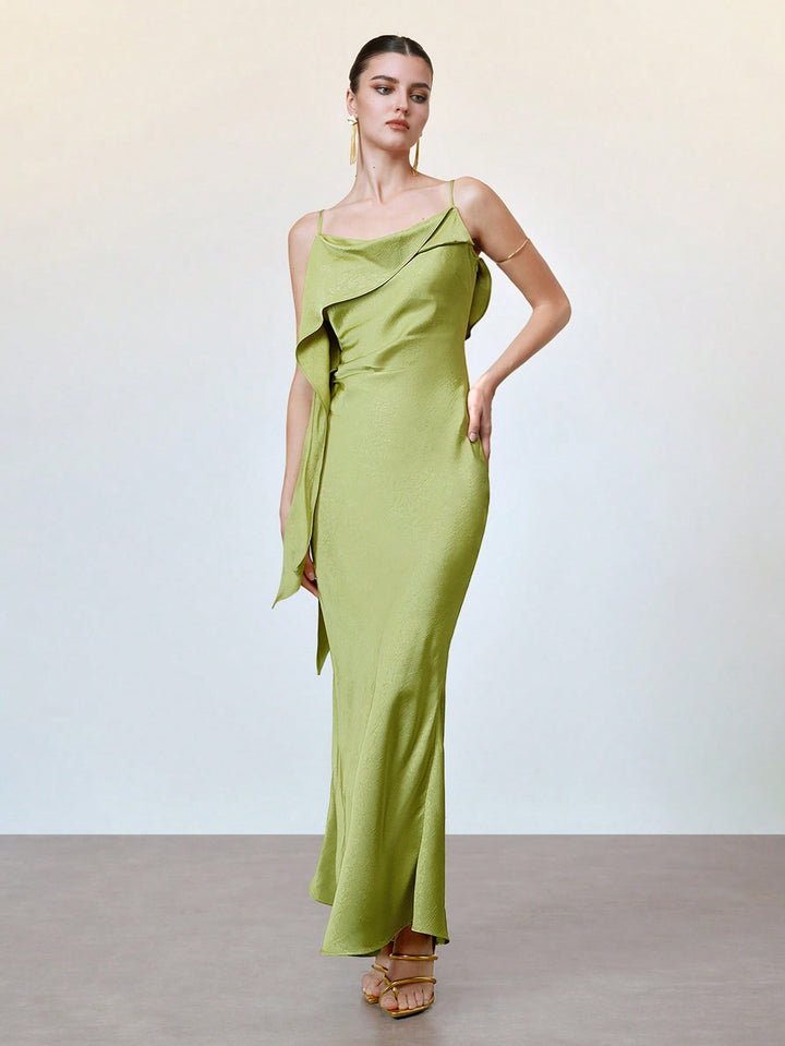 Rochie maxi SHEIN, verde