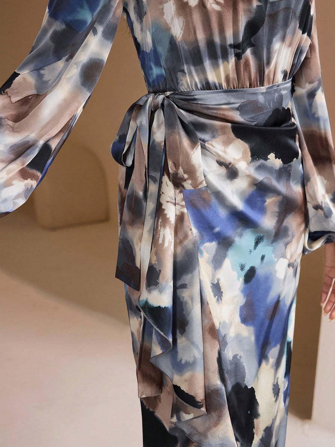 Rochie maxi SHEIN, mix culori