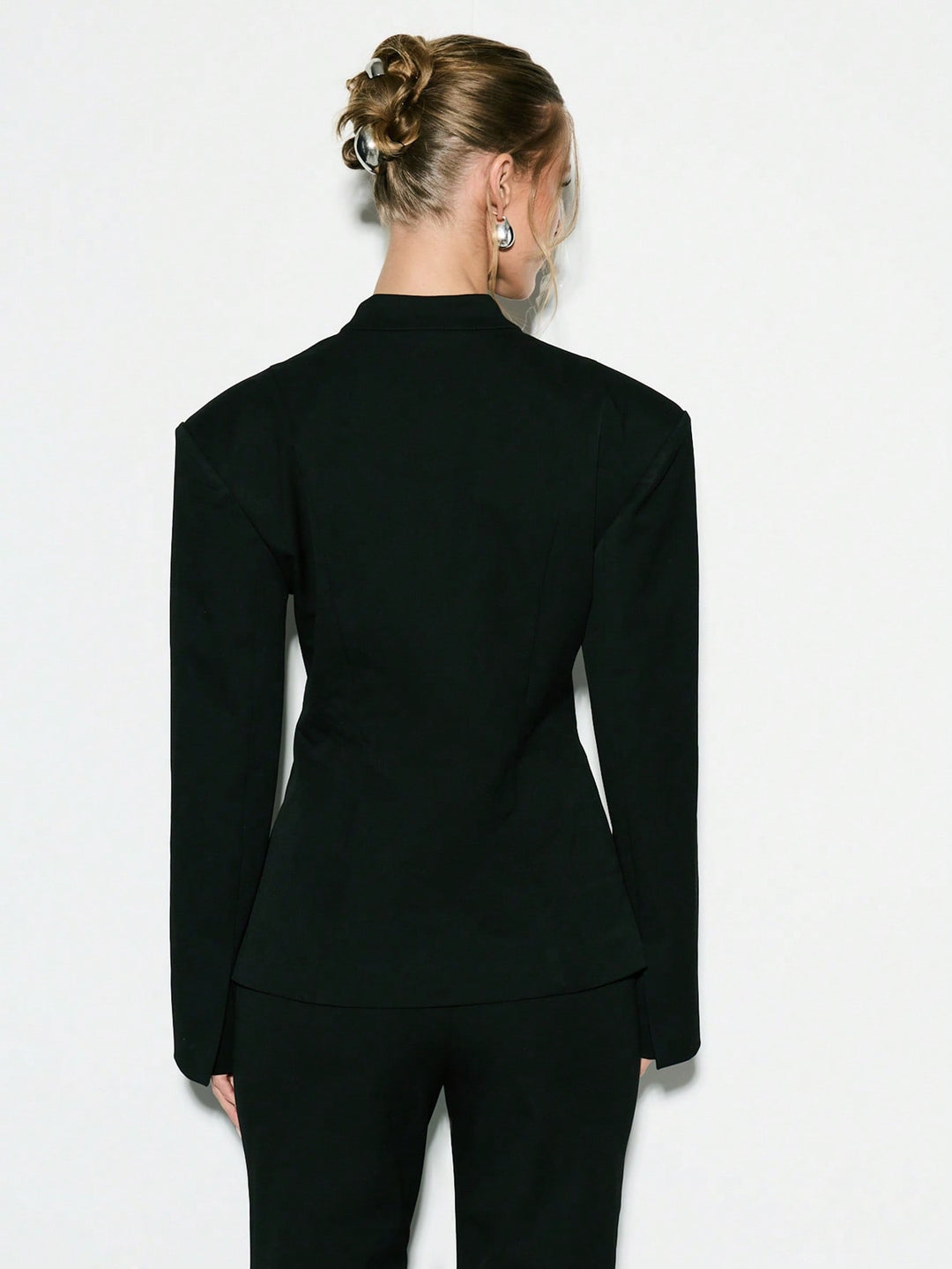 Sacou SHEIN, negru