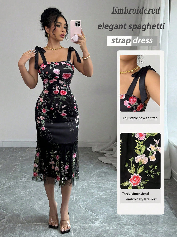Rochie midi SHEIN, mix culori